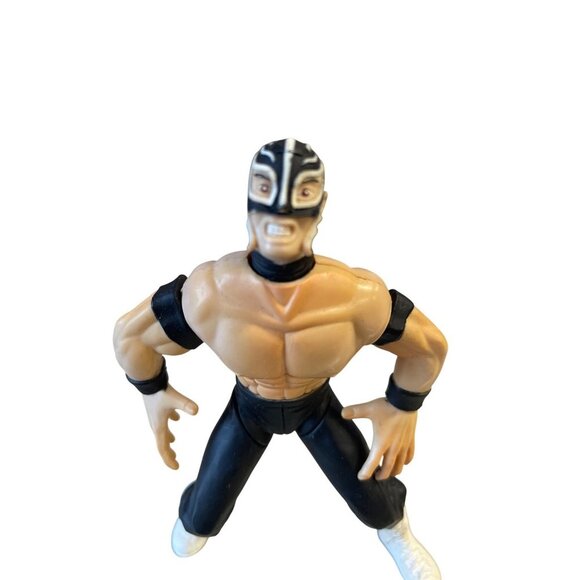 Wrestling Action Figure 1999 WCW Masked Head Raises Toy Biz Inc - Picture 2 of 3